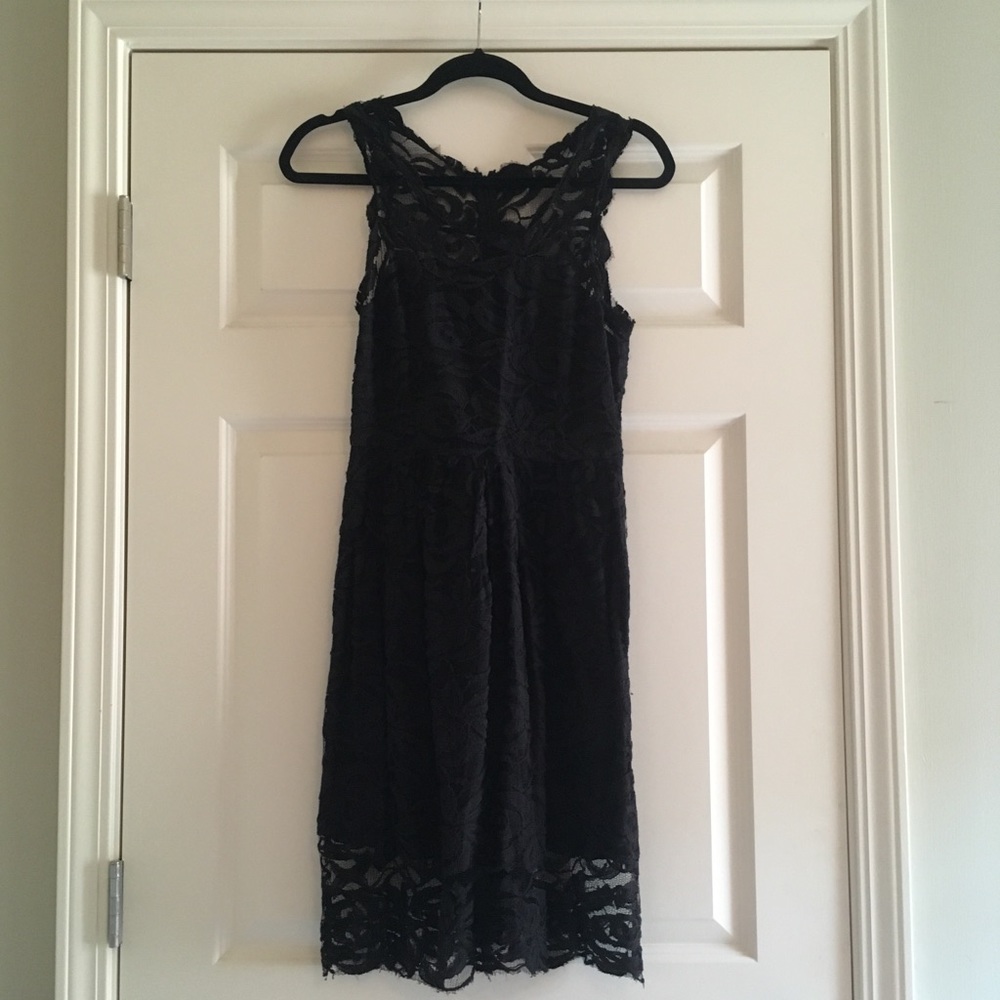 BB Dakota Lace Black Dress